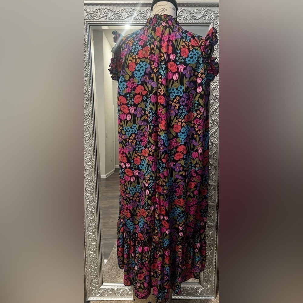 Emery Rose Flower print dress - Picture 3 of 5